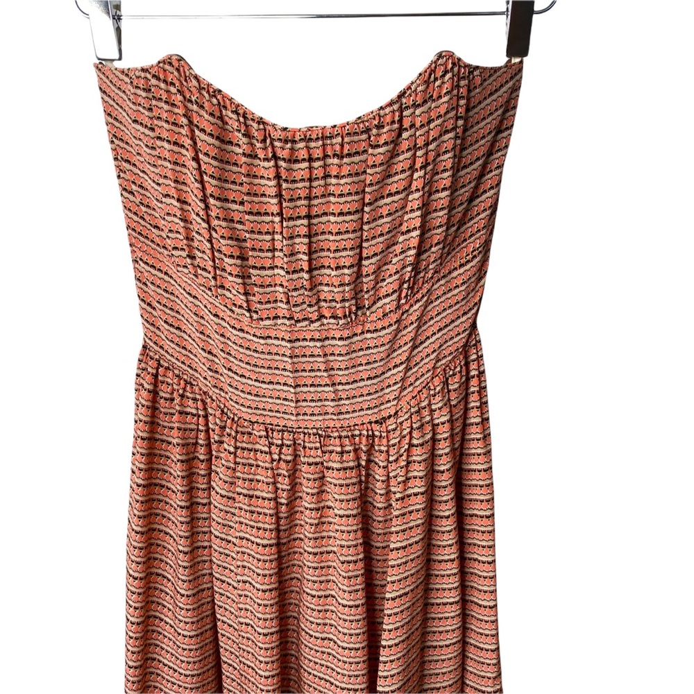 Corey Lynn Calter Anthropologie Strapless Corset Dress Fit and Flare Size 2 - Picture 3 of 7